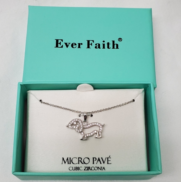 NIB Pavé CZ dog pendant - Picture 4 of 5